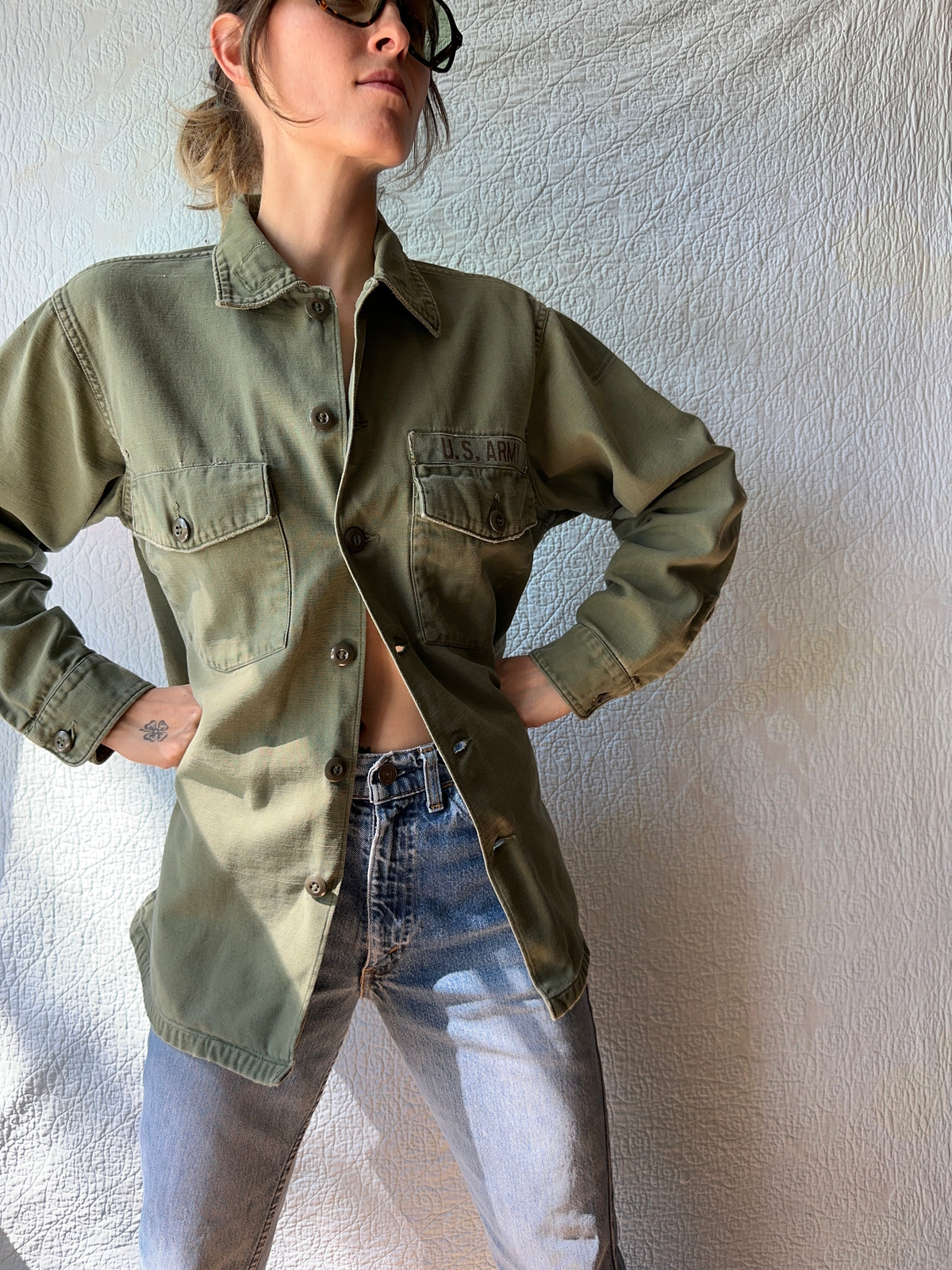 Vietnam War Era US Army OG-107 Field Jacket
