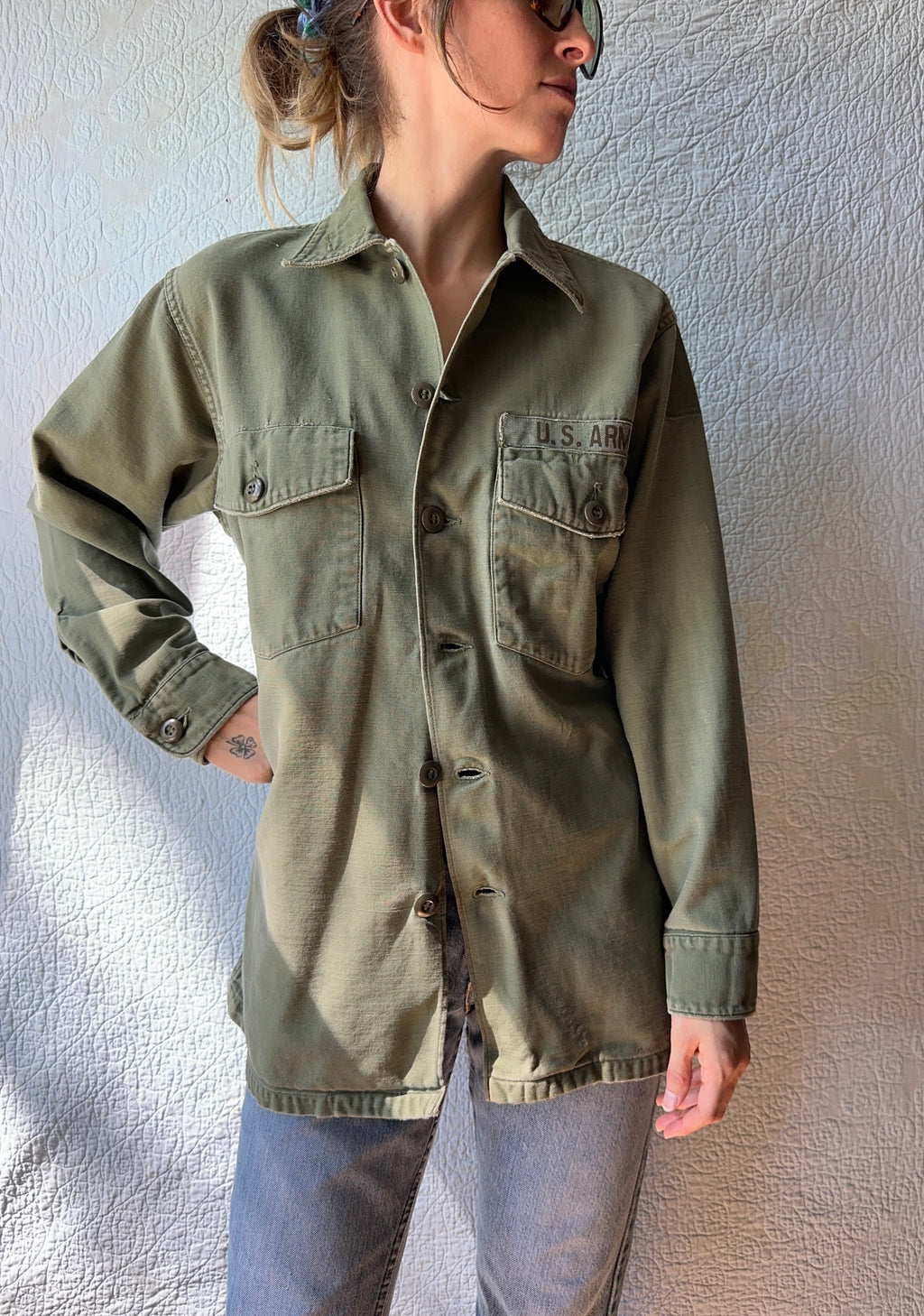 Vietnam War Era US Army OG-107 Field Jacket