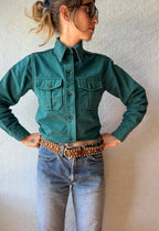 80's Eddie Bauer Cotton Button Up