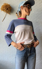 90's Faded Baseball Tee