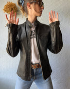 60's Harley Davidson Cafe Leather Jacket