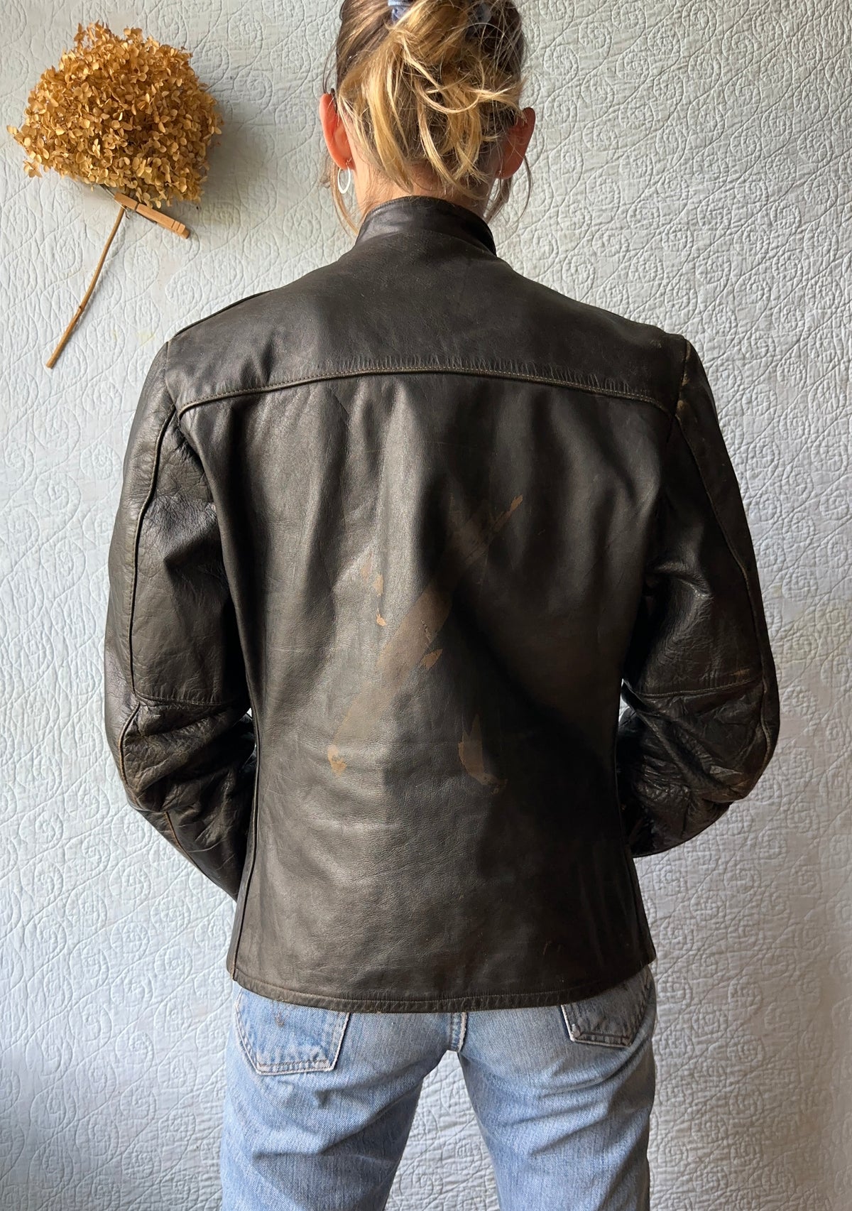 60's Harley Davidson Cafe Leather Jacket
