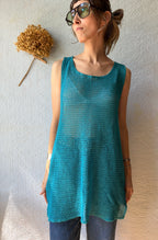 80's Crochet Cover Up