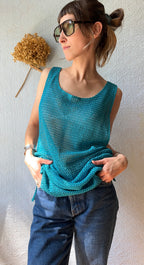 80's Crochet Cover Up
