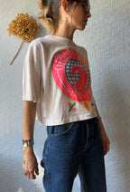 80's/90's Beach Crop Top