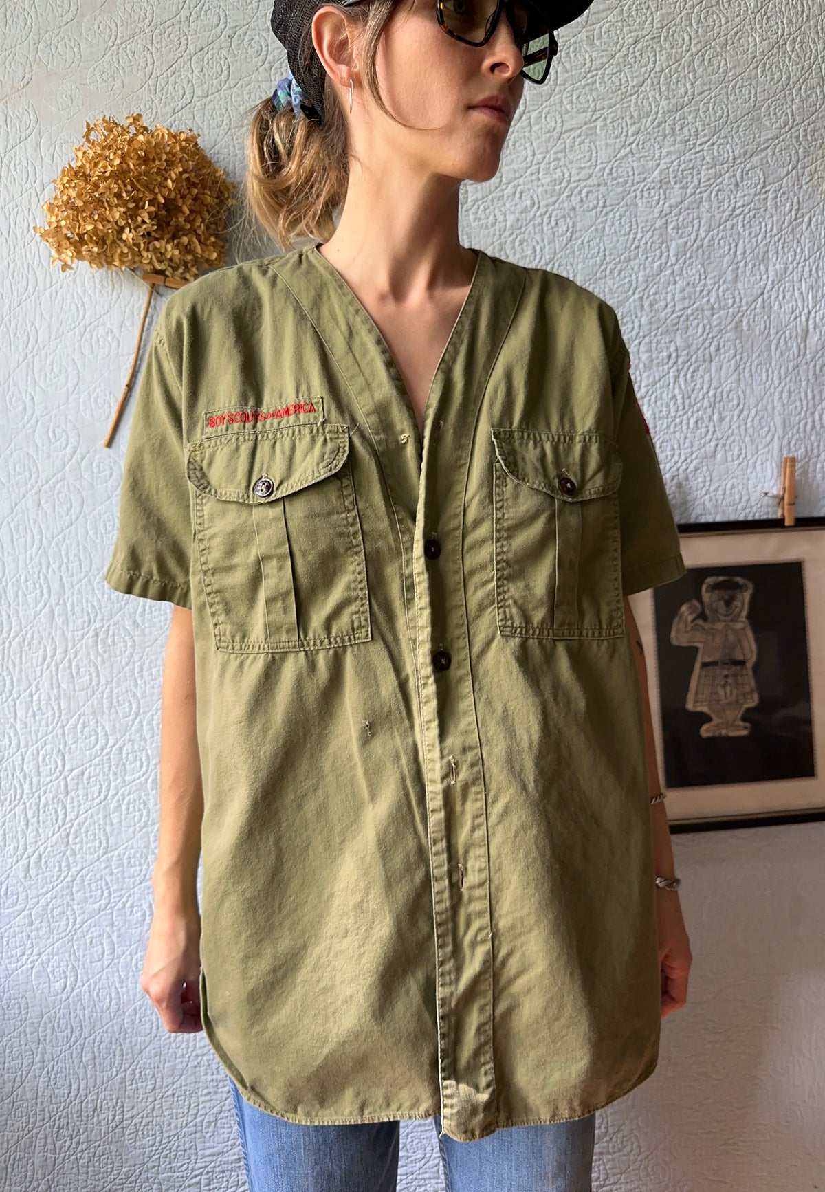 50's Kanas City Boy Scouts Uniform Shirt