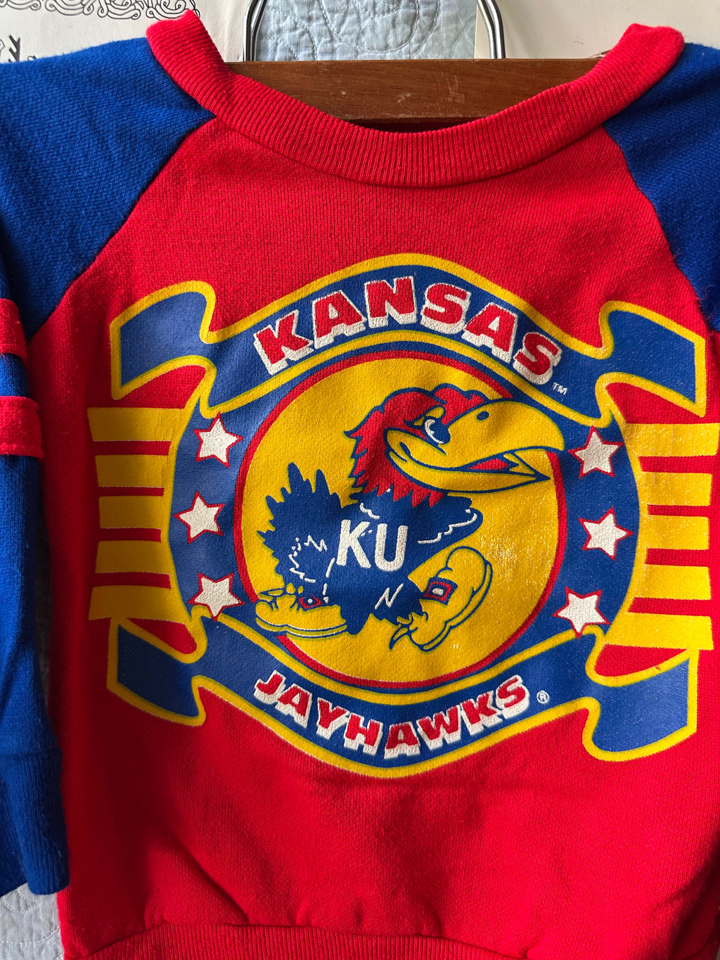 80's Kansas Jayhawks Kids Tee
