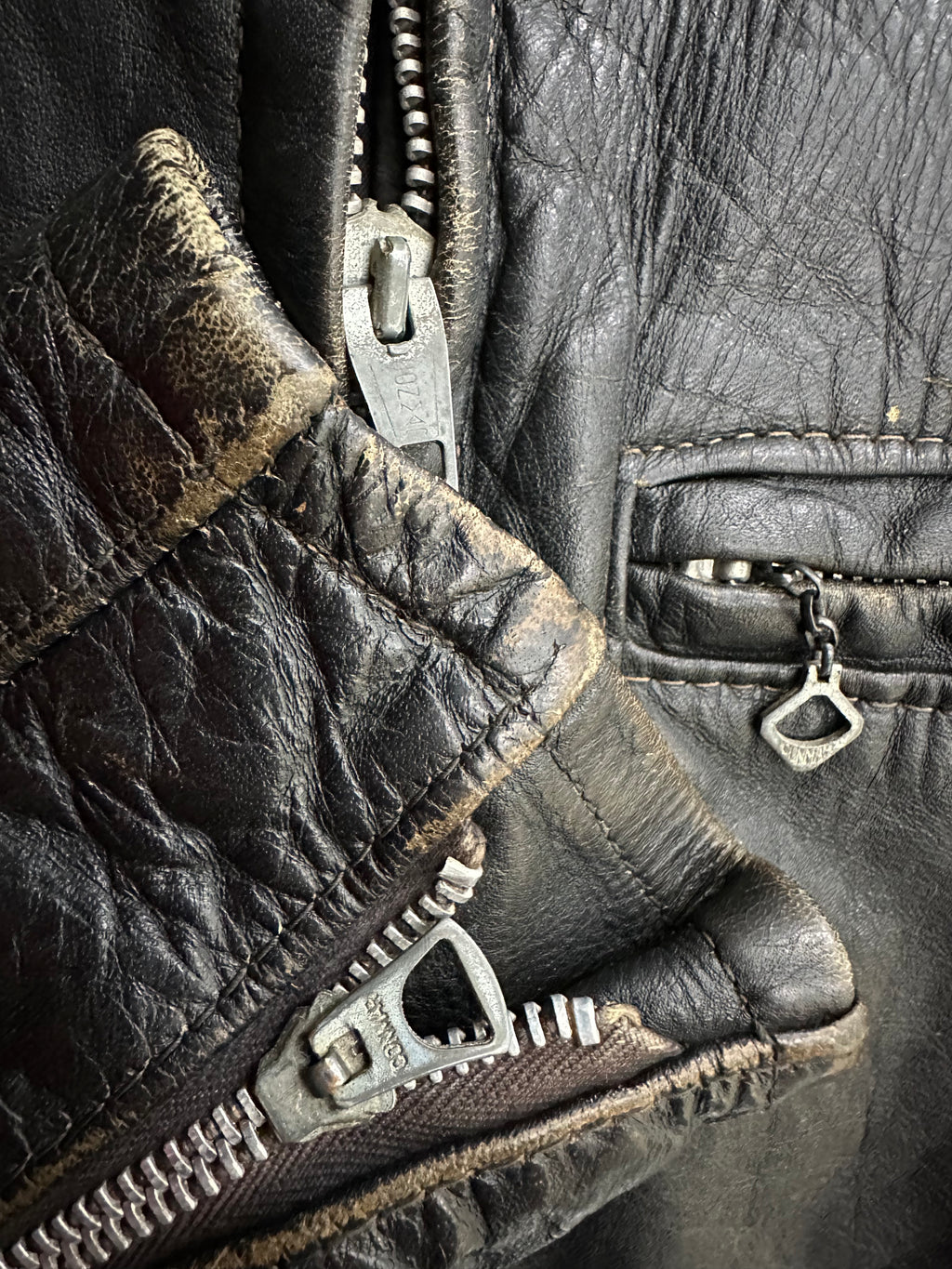60's Harley Davidson Cafe Leather Jacket