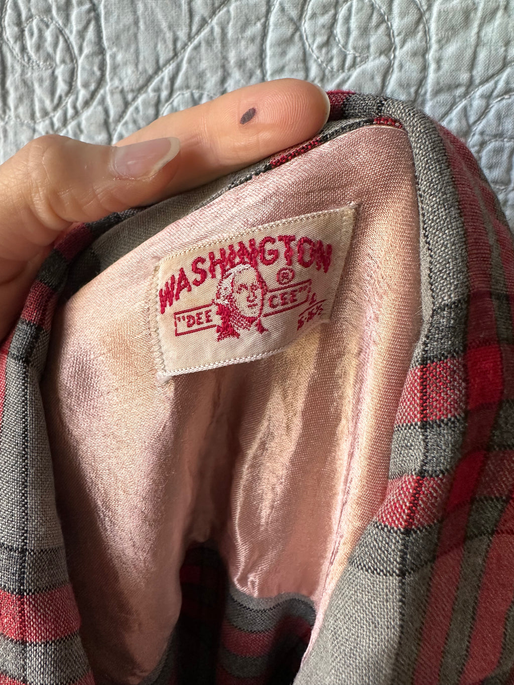 50's Washington Dee Cee Loop Collar Button Up