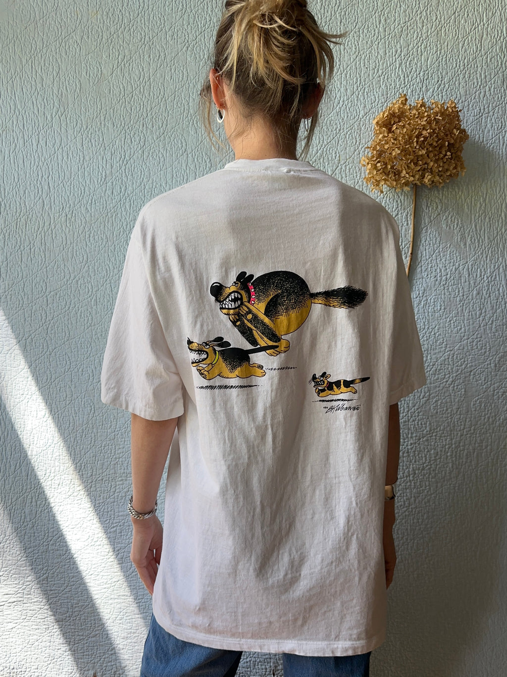 80's/90's Crazy Shirt Team Friskies Cat/Dog Tee