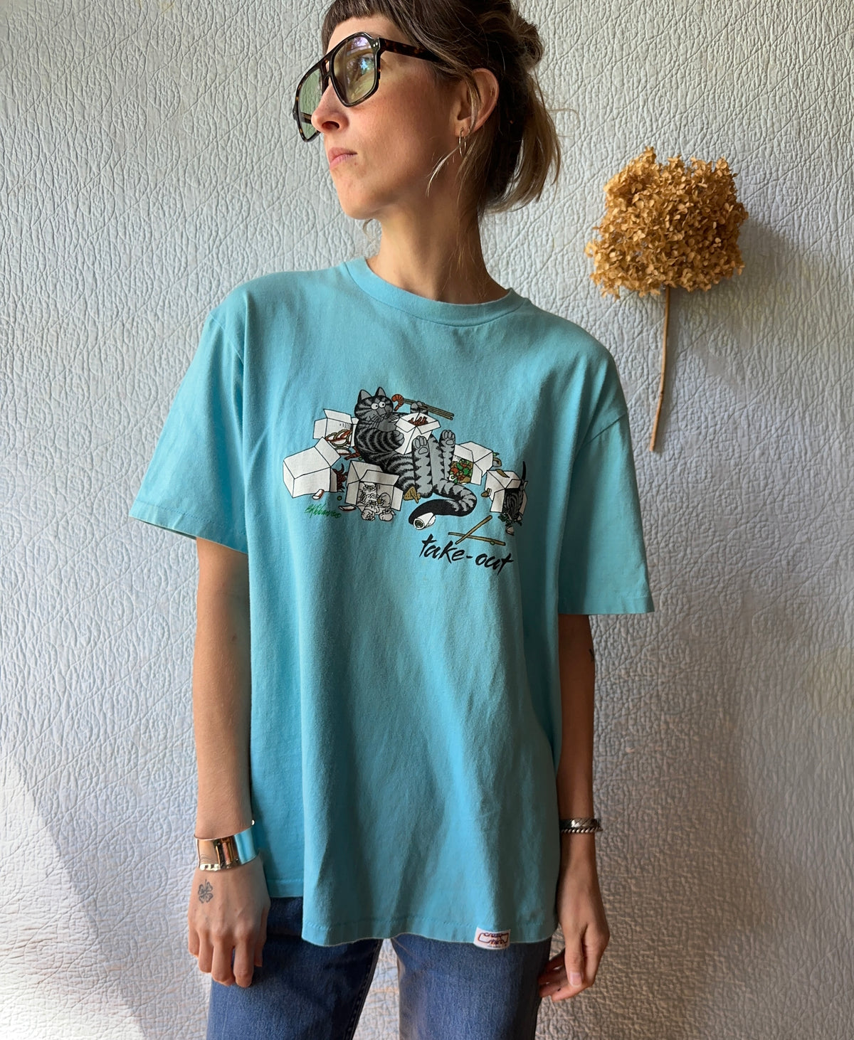 80's B. Kliban Crazy Shirt Take-Out Tee