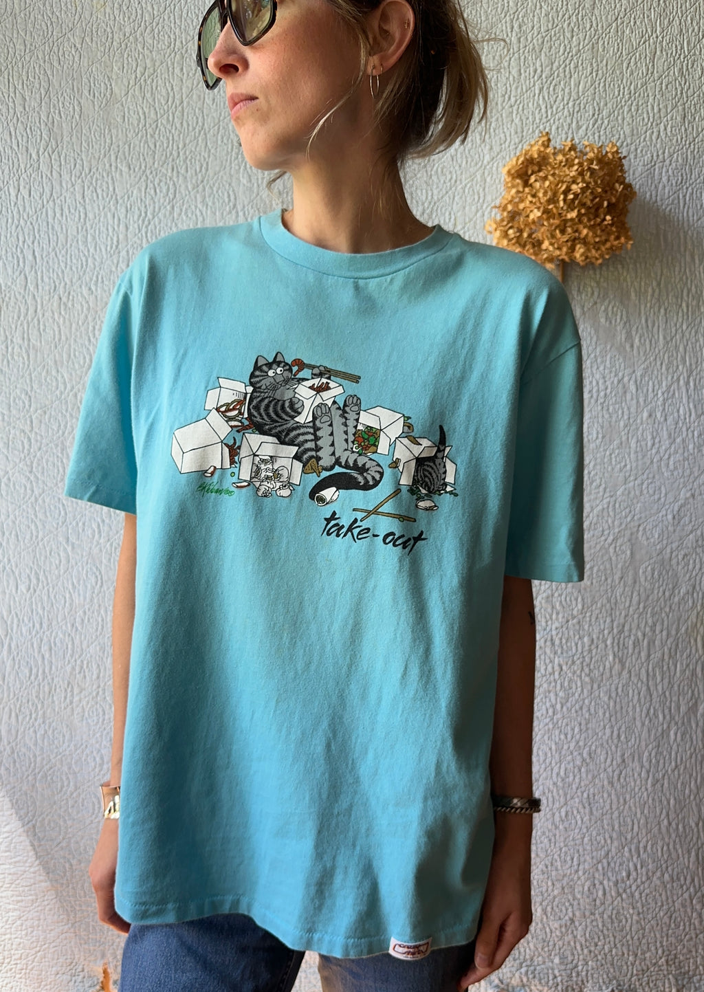 80's B. Kliban Crazy Shirt Take-Out Tee