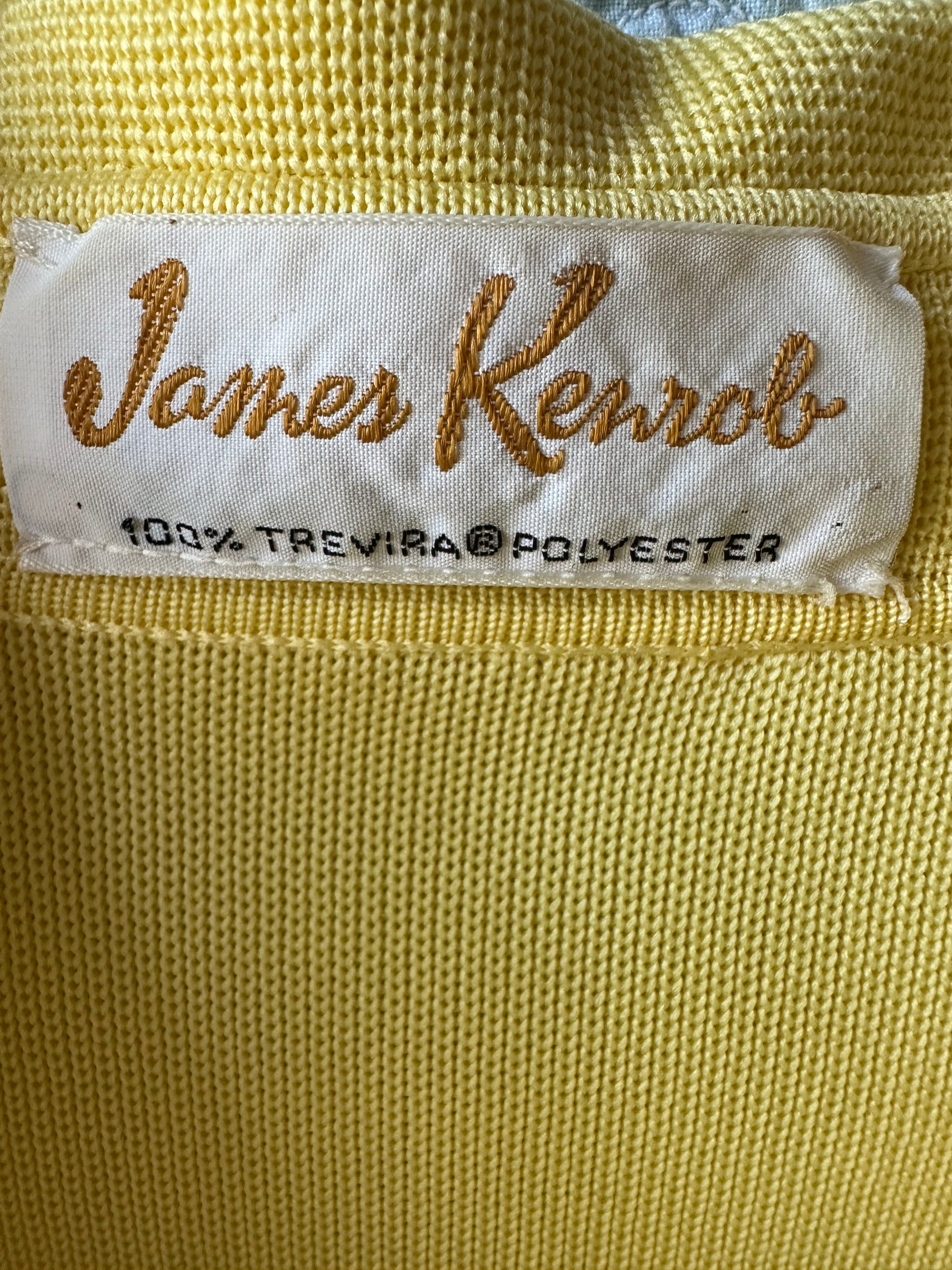 70's Butter Yellow Lightweight Blazer