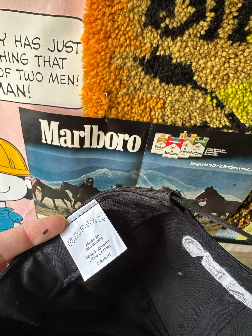 90's Camel Cigarettes Snapback Hat