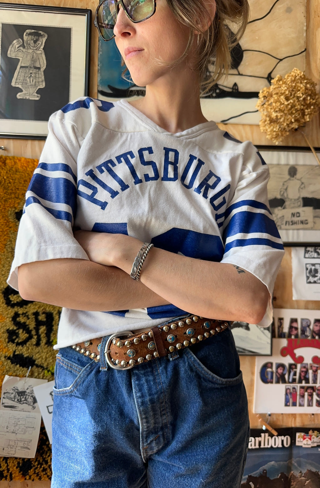 50's/60's Pittsburgh Cotton Jersey