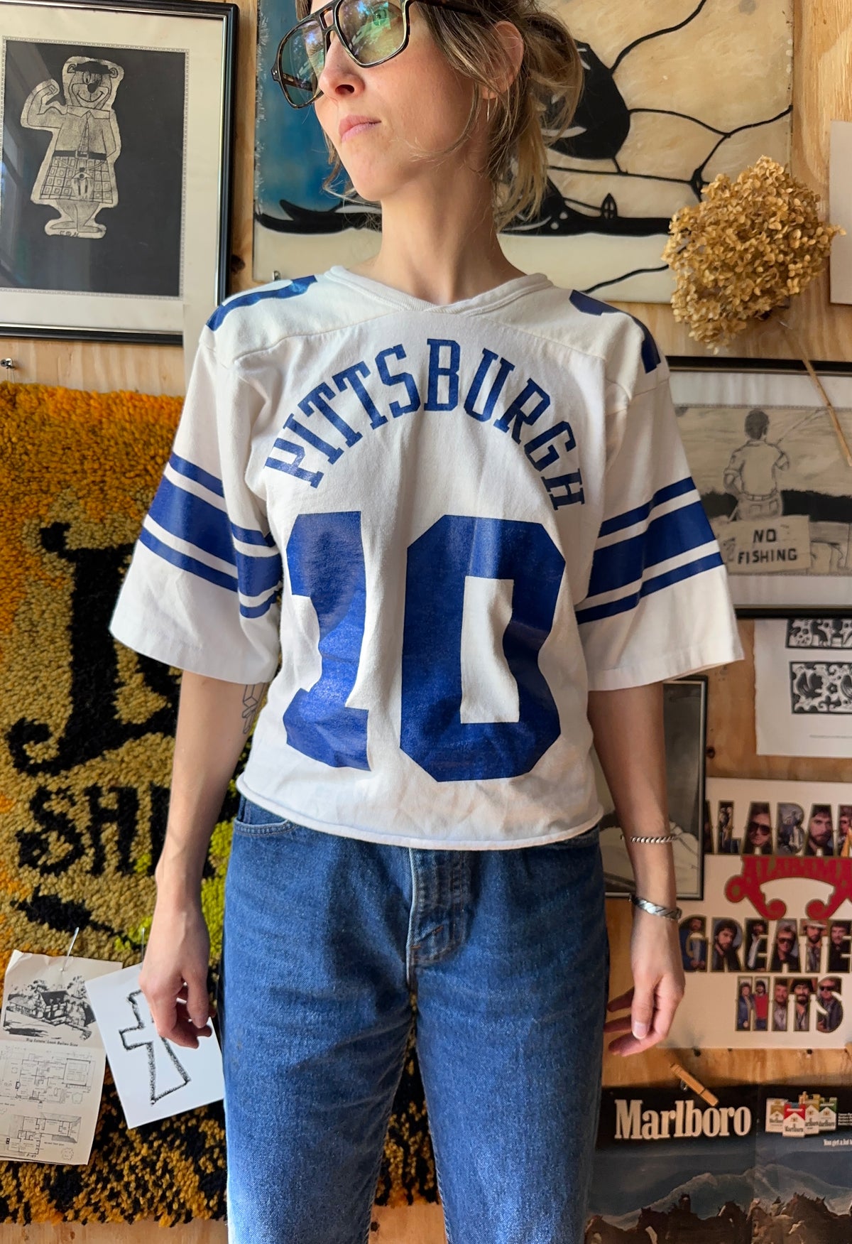 50's/60's Pittsburgh Cotton Jersey