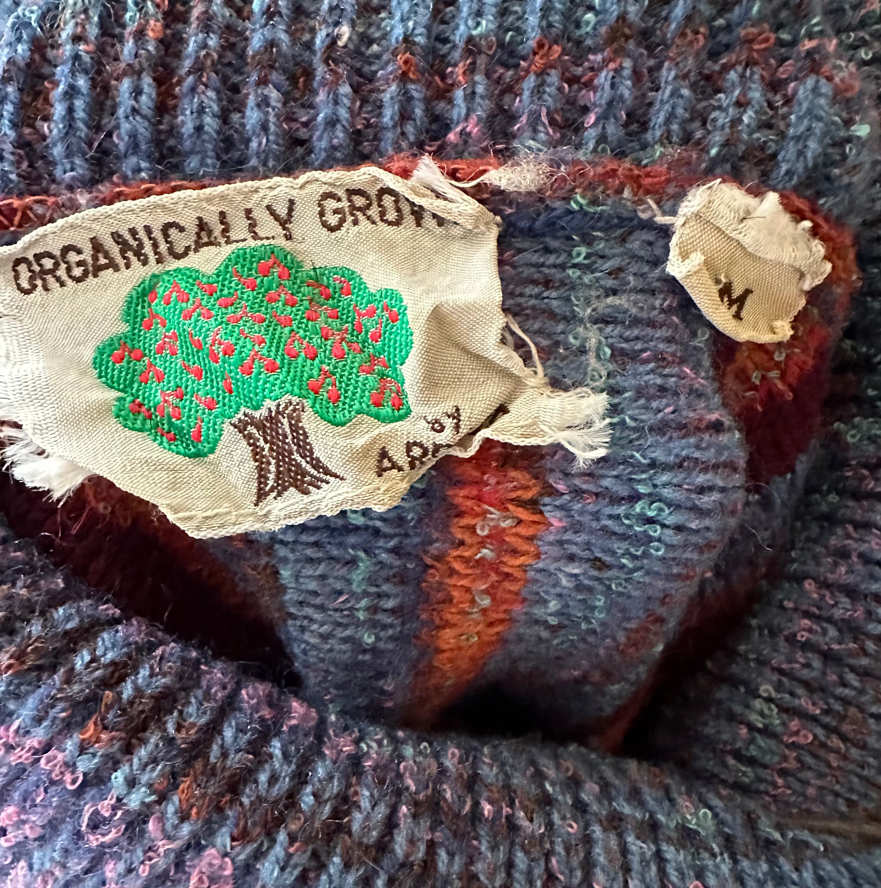 70's Organically Grown Turtleneck Sweater