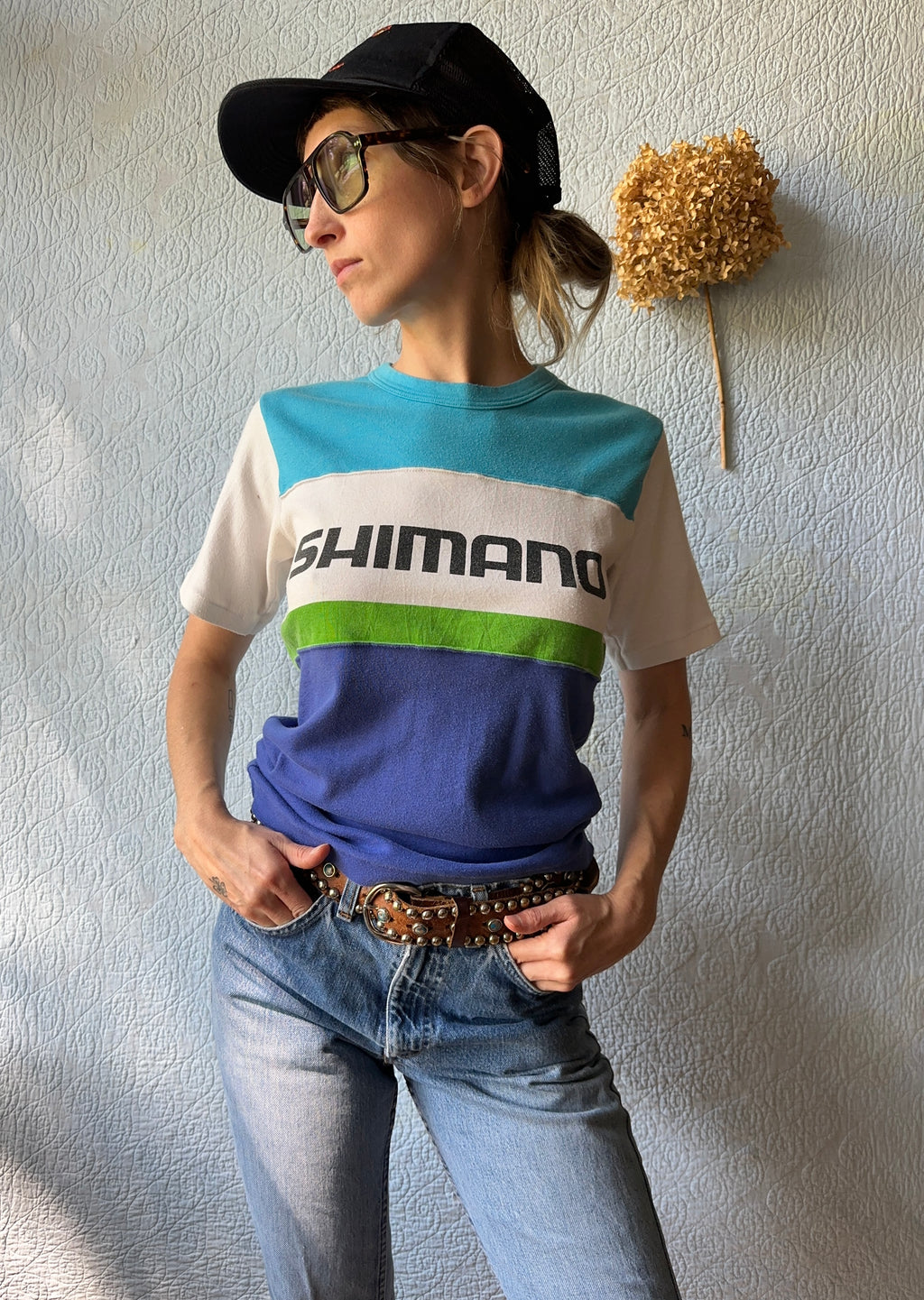 80's Japan Shimano Cycling Tee