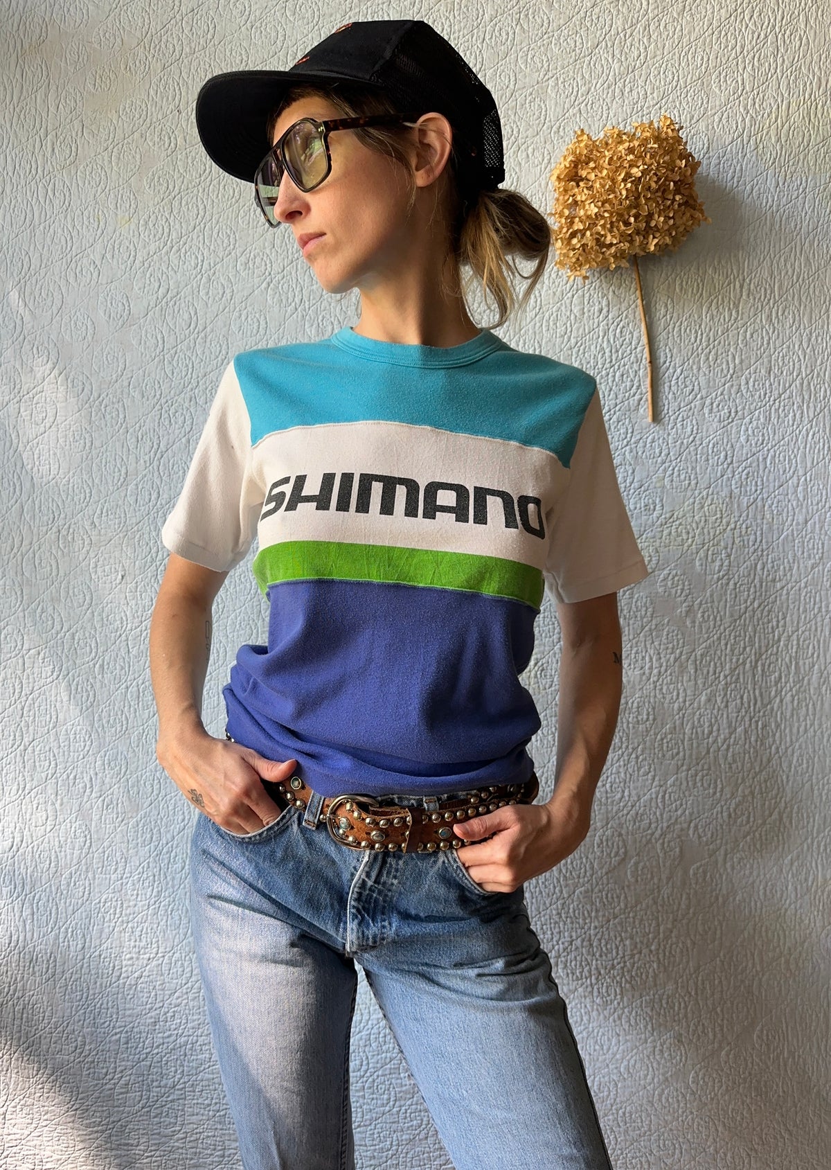 80's Japan Shimano Cycling Tee