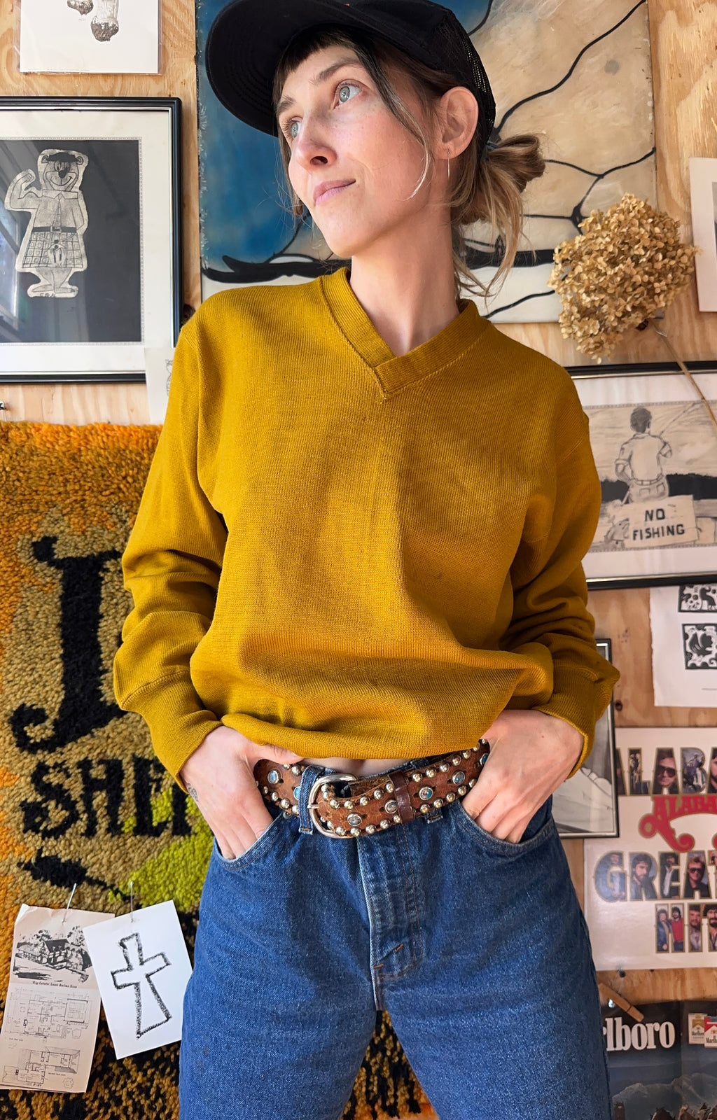 40's/50's Lowe & Campbell Wool Sweater