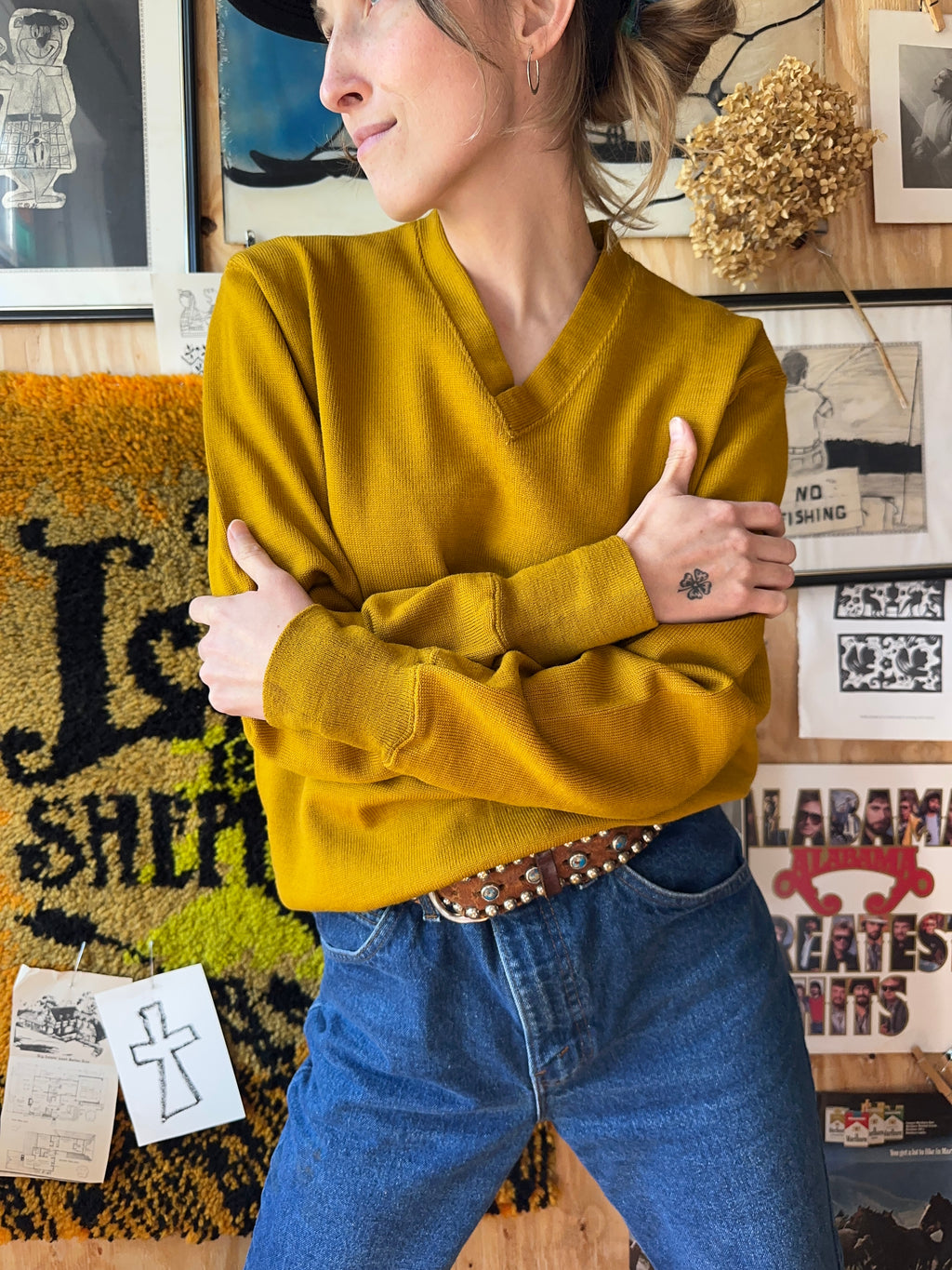 40's/50's Lowe & Campbell Wool Sweater