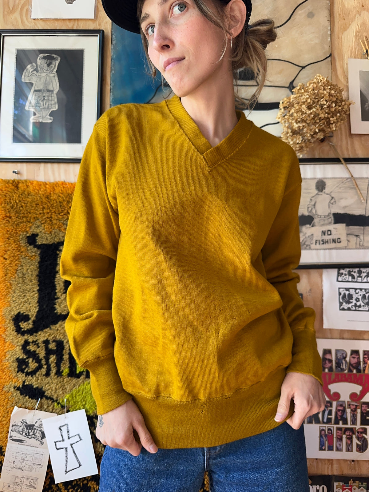 40's/50's Lowe & Campbell Wool Sweater