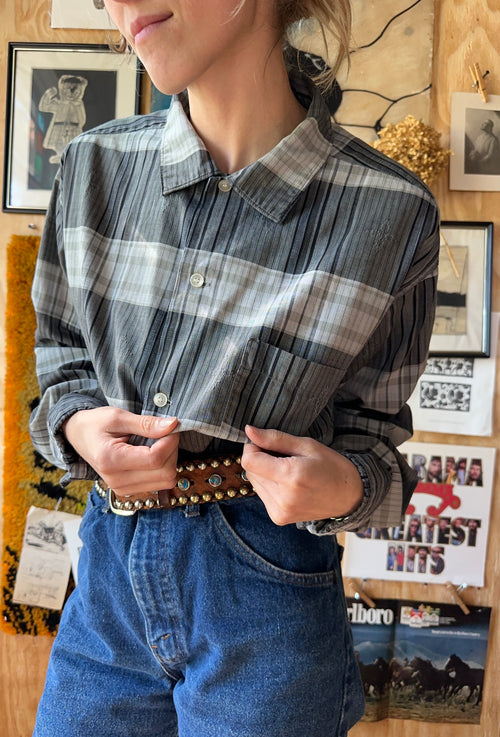 50's Campus Button Up