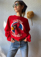 80's Clinton Cardinals Sweatshirt