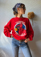 80's Clinton Cardinals Sweatshirt