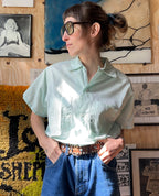 50's Sportswear By Samsons Sanforized Botton Loop Shirt