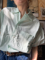 50's Sportswear By Samsons Sanforized Botton Loop Shirt