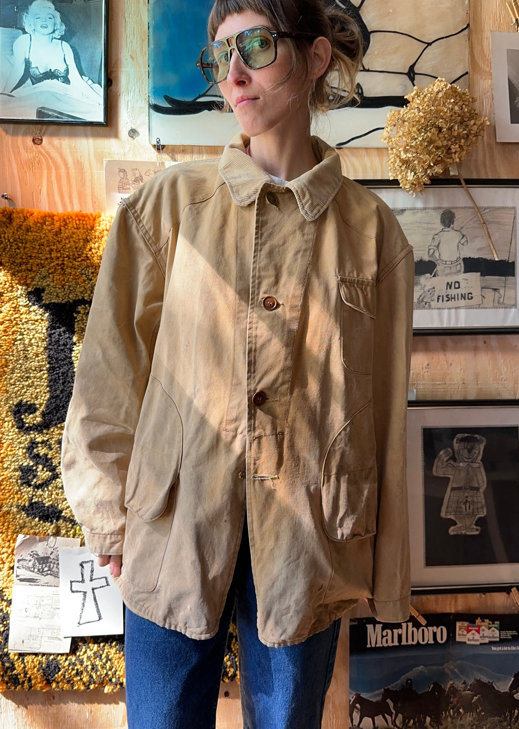 50's Montgomery Ward Western Field Hunting Jacket