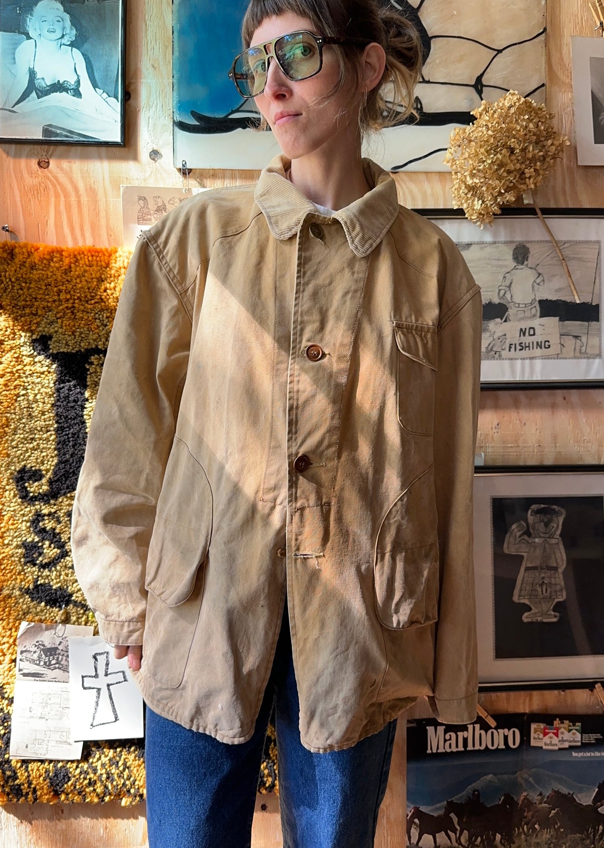 50's Montgomery Ward Western Field Hunting Jacket