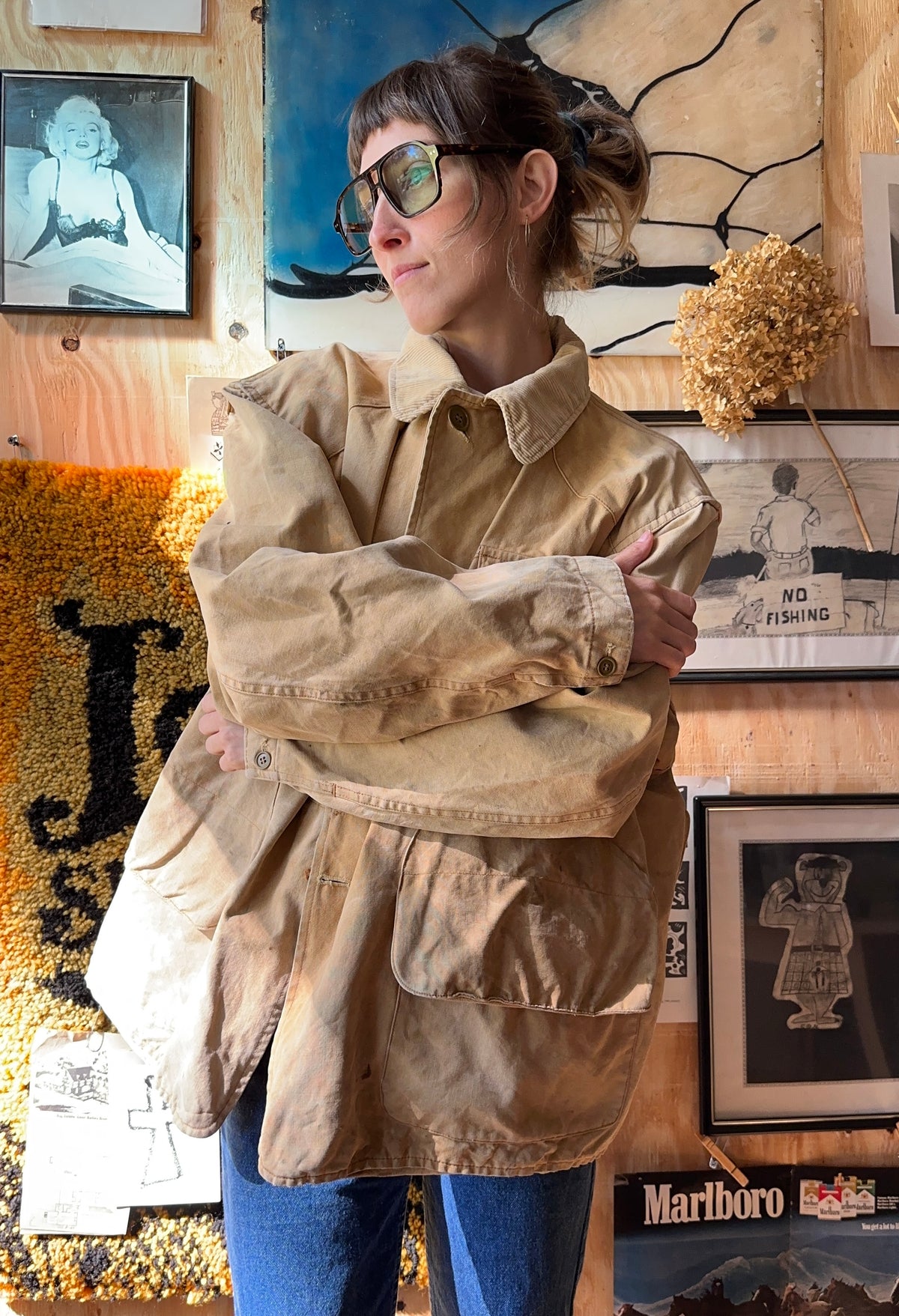 50's Montgomery Ward Western Field Hunting Jacket