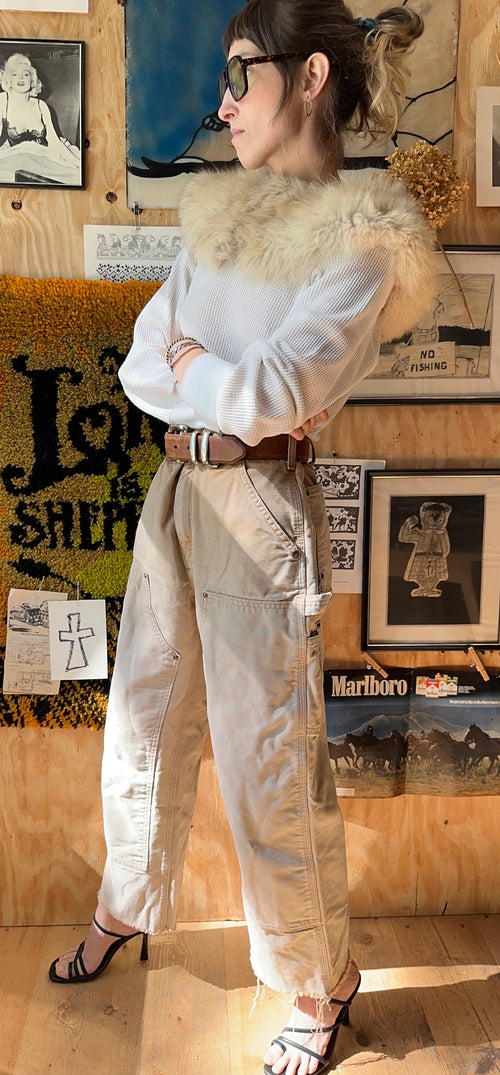 00's Double Knee Carhartt Pants Dungaree Fit