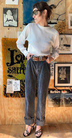 70's Calvin Klein Corduroy Charcoal Pants