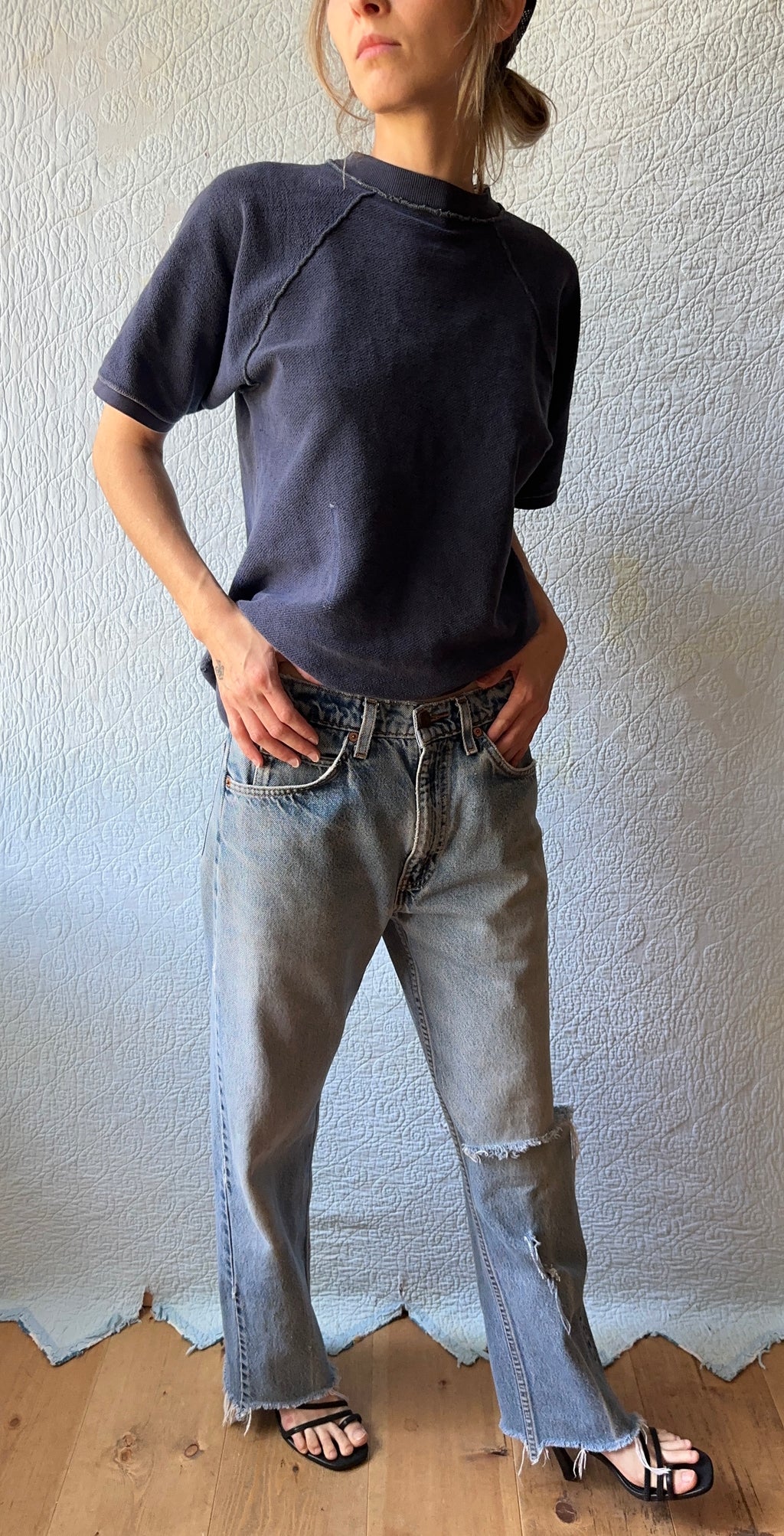 90's Orange tab Levis 505