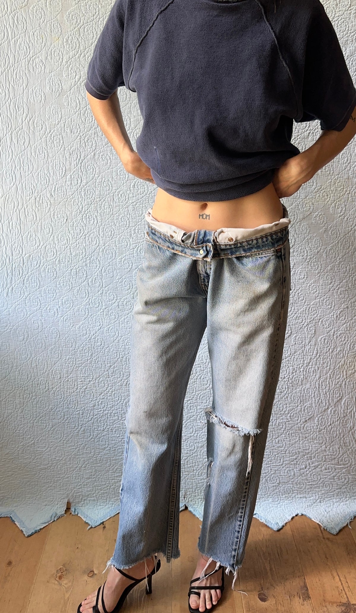 90's Orange tab Levis 505