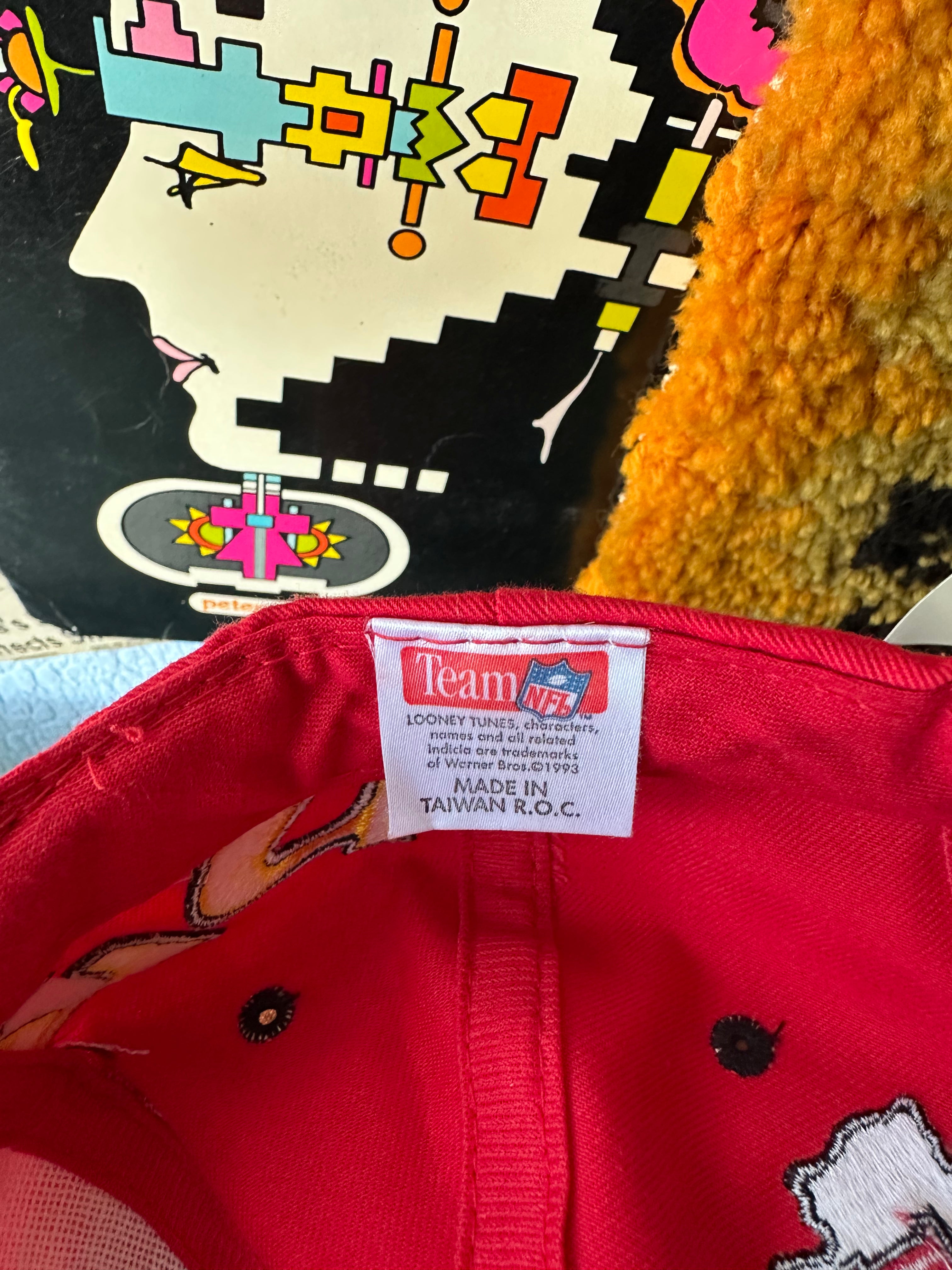 90's NFL Chiefs Tasmanian Devil Hat