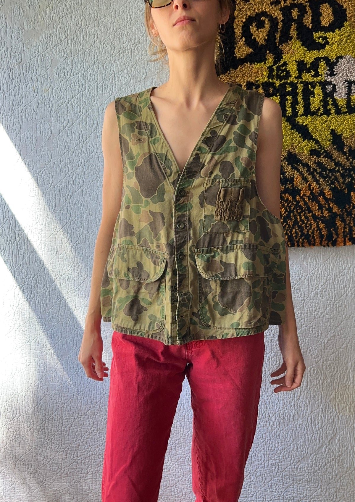 60's Black Sheep Camo Hunting Vest