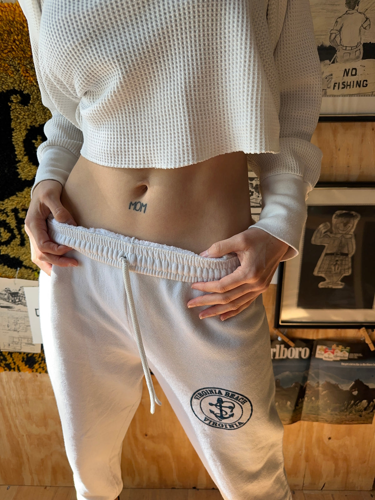 80's Fruit Of The Loom Virgina Beach Sweatpants