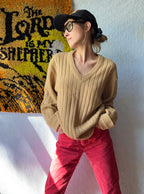 70's Jantzen Camel Brown Sweater