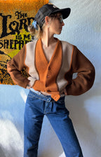 60's/70's Campus Orlon Cardigan Sweater