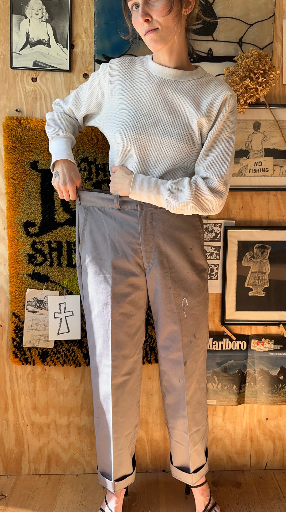 60's/70's Lee Chetopa Twill Workpants