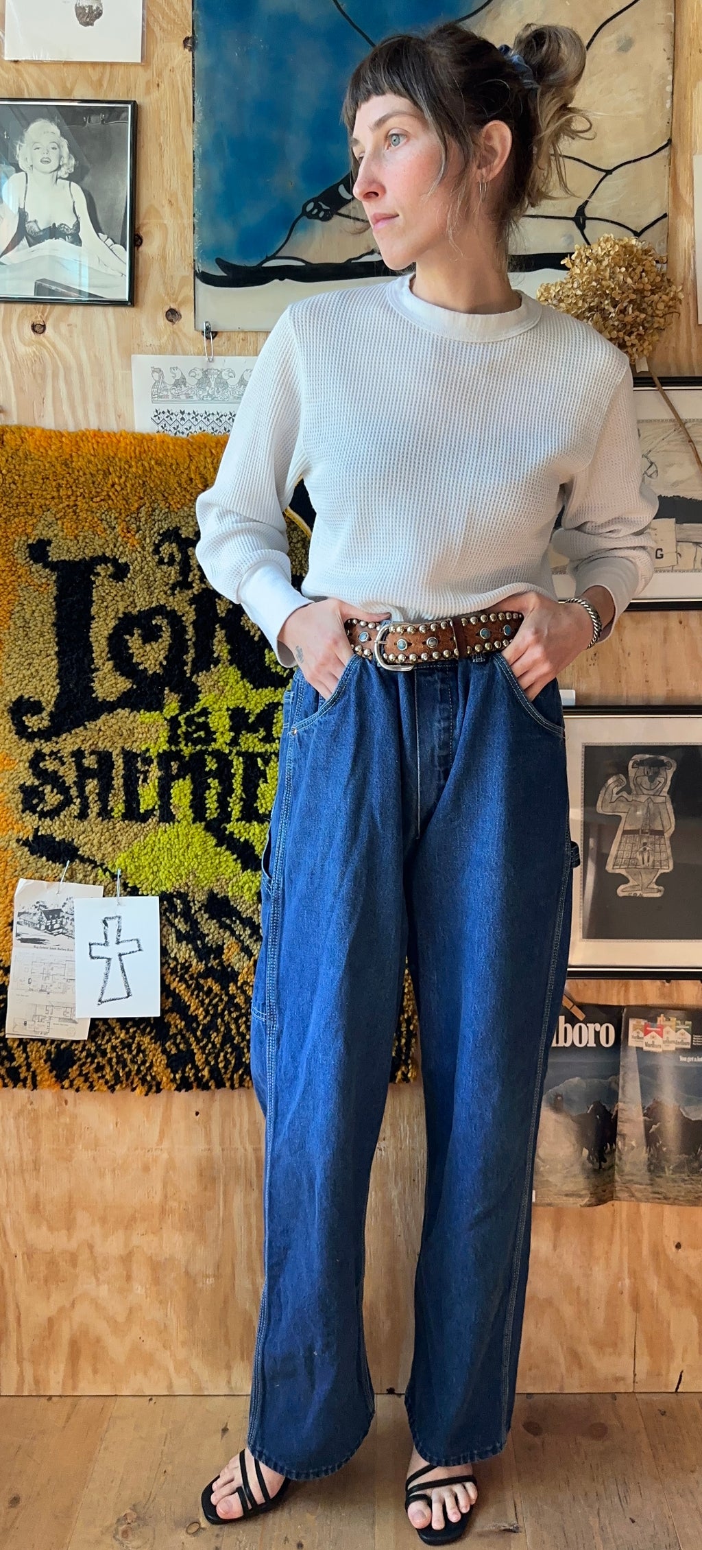 70's Key Carpenter Jeans
