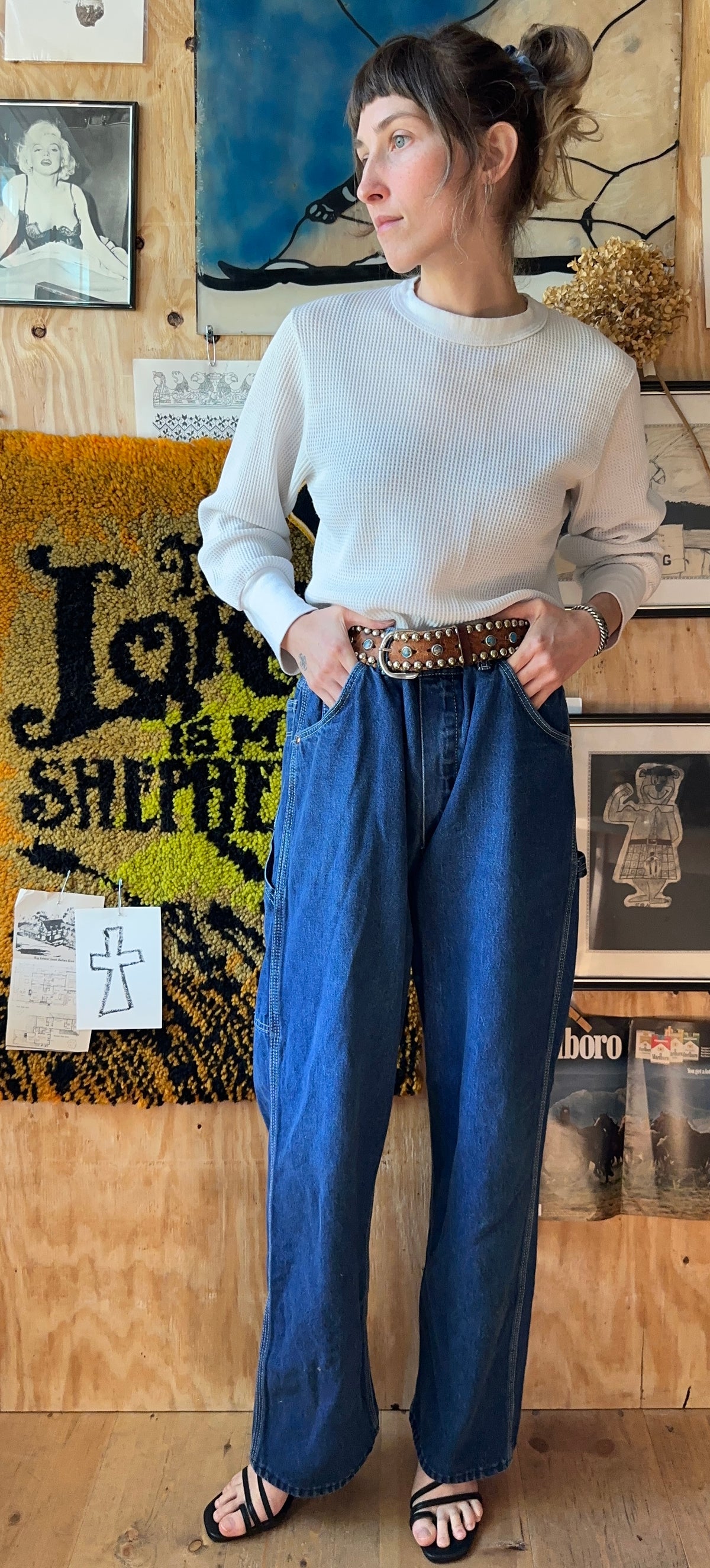 70's Key Carpenter Jeans
