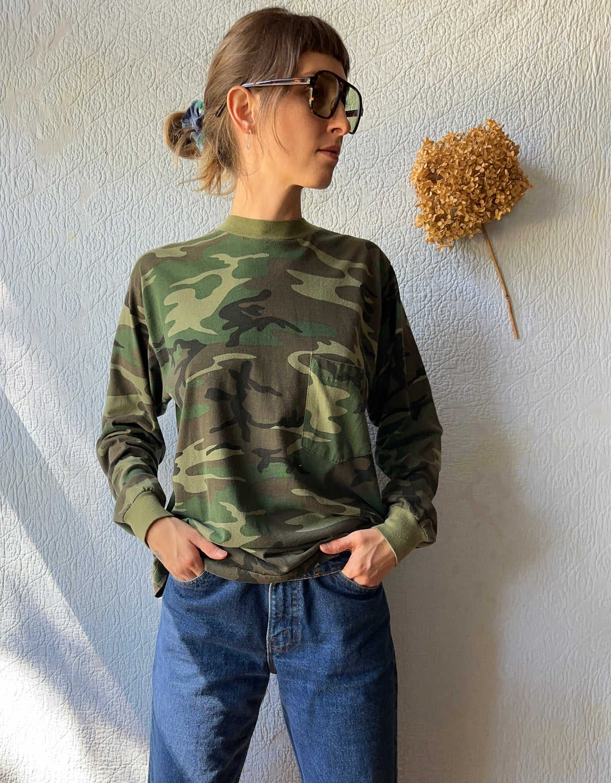 90's Camo Long Sleeve