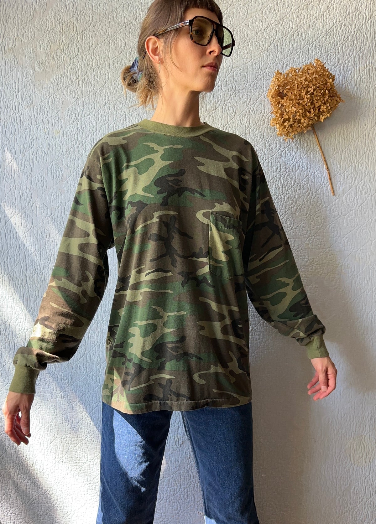 90's Camo Long Sleeve