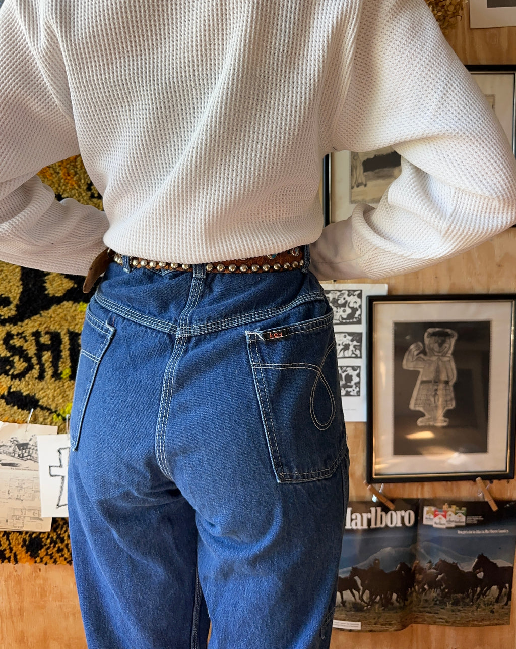 70's Key Carpenter Jeans