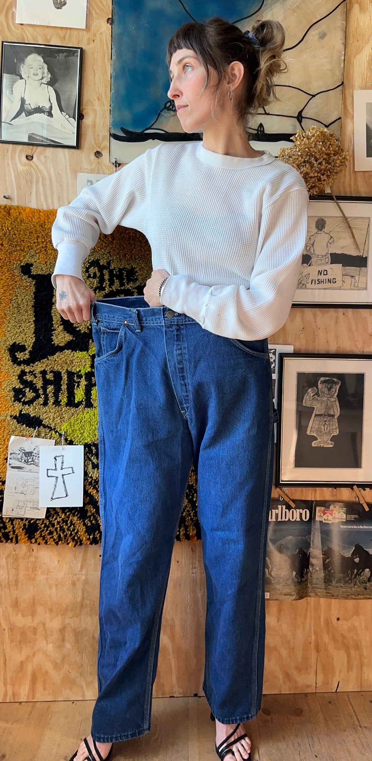 70's Key Carpenter Jeans